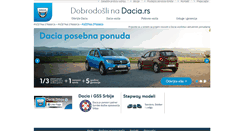 Desktop Screenshot of dacia.rs