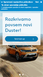 Mobile Screenshot of dacia.si