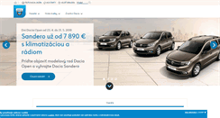 Desktop Screenshot of dacia.sk