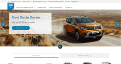 Desktop Screenshot of dacia.hr