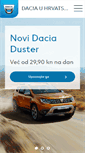 Mobile Screenshot of dacia.hr