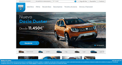 Desktop Screenshot of dacia.es