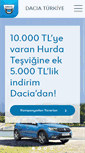 Mobile Screenshot of dacia.com.tr