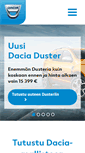 Mobile Screenshot of dacia.fi